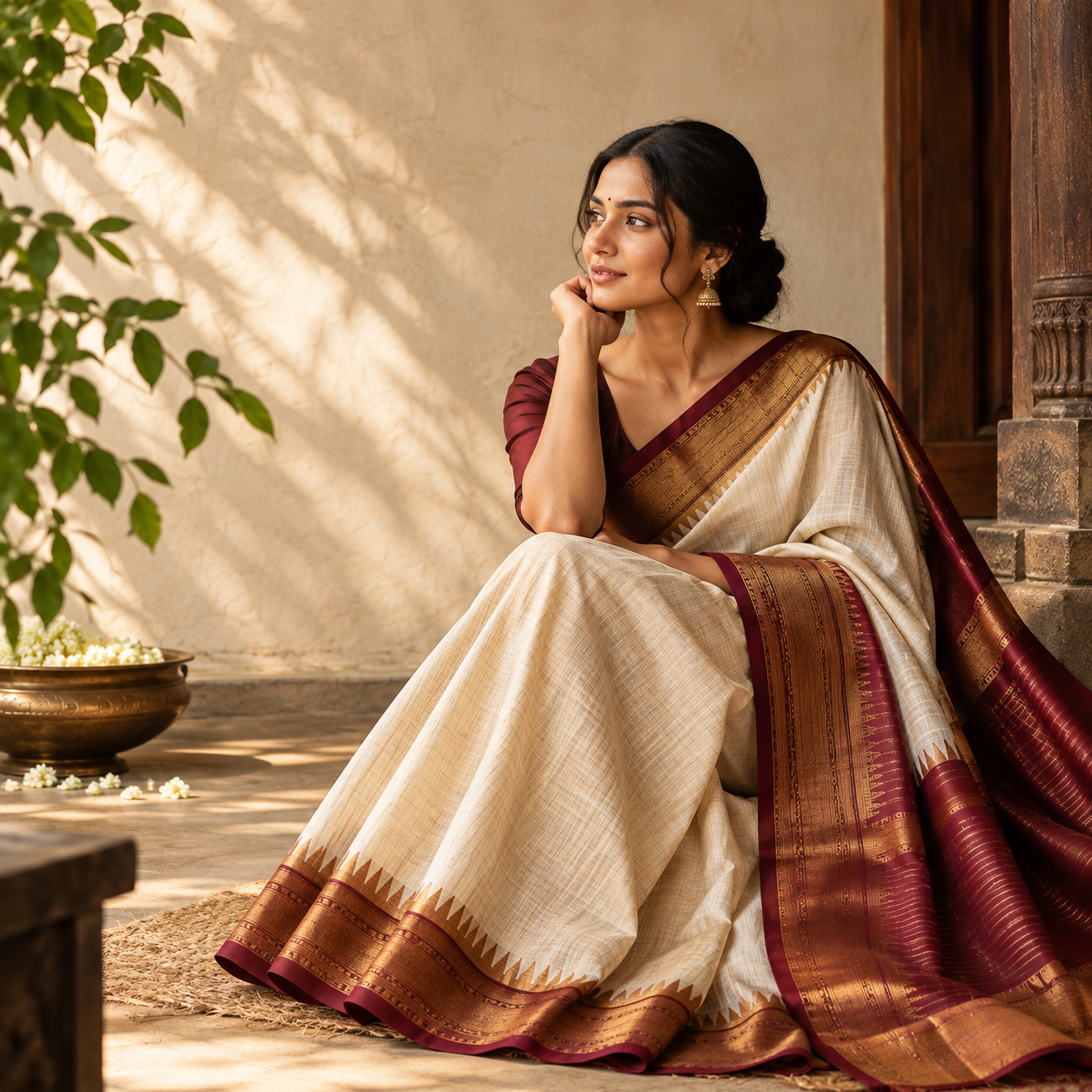 Handloom saree